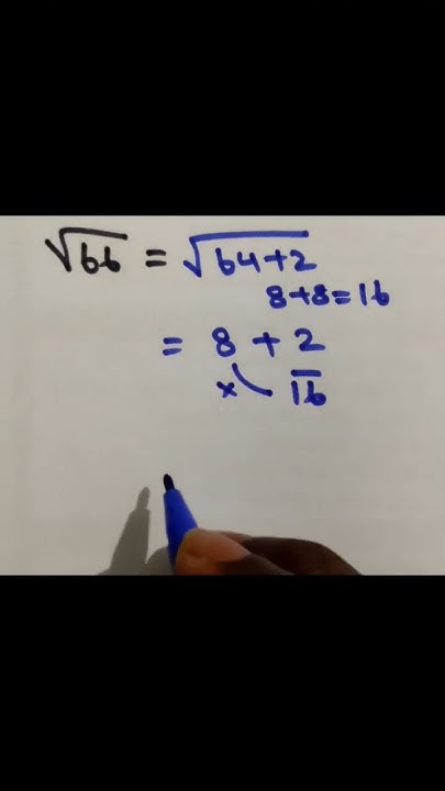 Square Root Of 66 short Tricks Very Easy Method squareroot math square-root-of-66-short-tricks-very-easy-method-squareroot-math