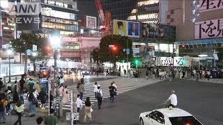 4回目の緊急事態宣言　初日の都内の人出は(2021年7月13日)