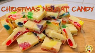 Super Easy - Christmas Nougat Candy – No Bake |Margs Food Diaries