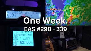One Week of Severe Weather in Florida. | EAS #298 - 339 | MEGA EAS Compilation!