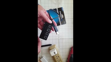 Review: Sabrent 4-Port USB 3.0 Hub UNBOXING (HB-UM43)