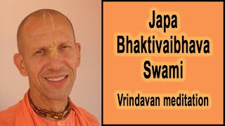 : Japa Bhaktivaibhava Swami.   