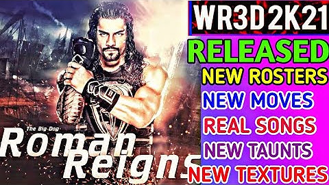 Wr3d 2k22 New Mod Released || New Moves, Textures, Arenas, Taunts And More... || Wr3d New Mod