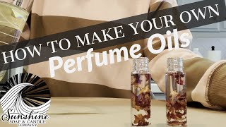 Make Your Own Roll On Perfume Oils With Dried Flowers (DIY Botanical Perfume Oil Super Easy)!