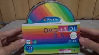 初めてレビューしてみた！DVD+R ダブルレイヤー 8.5GB Mitsubishi kagaku media