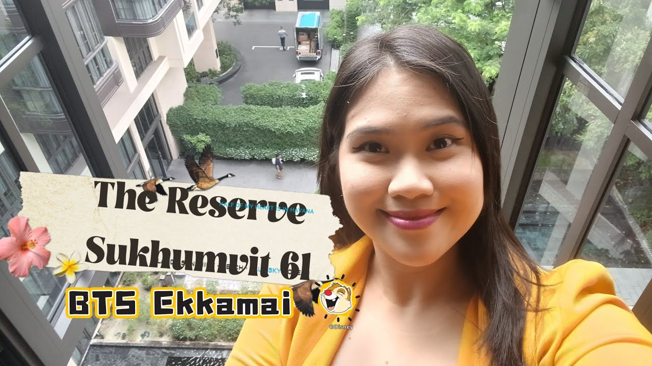 The Reserve Sukhumvit 61🔅BTS Ekkamai🌄2Beds 60sqm 70k/2Beds 120sqm 100k to 140k [Rent+6691 551 9596]