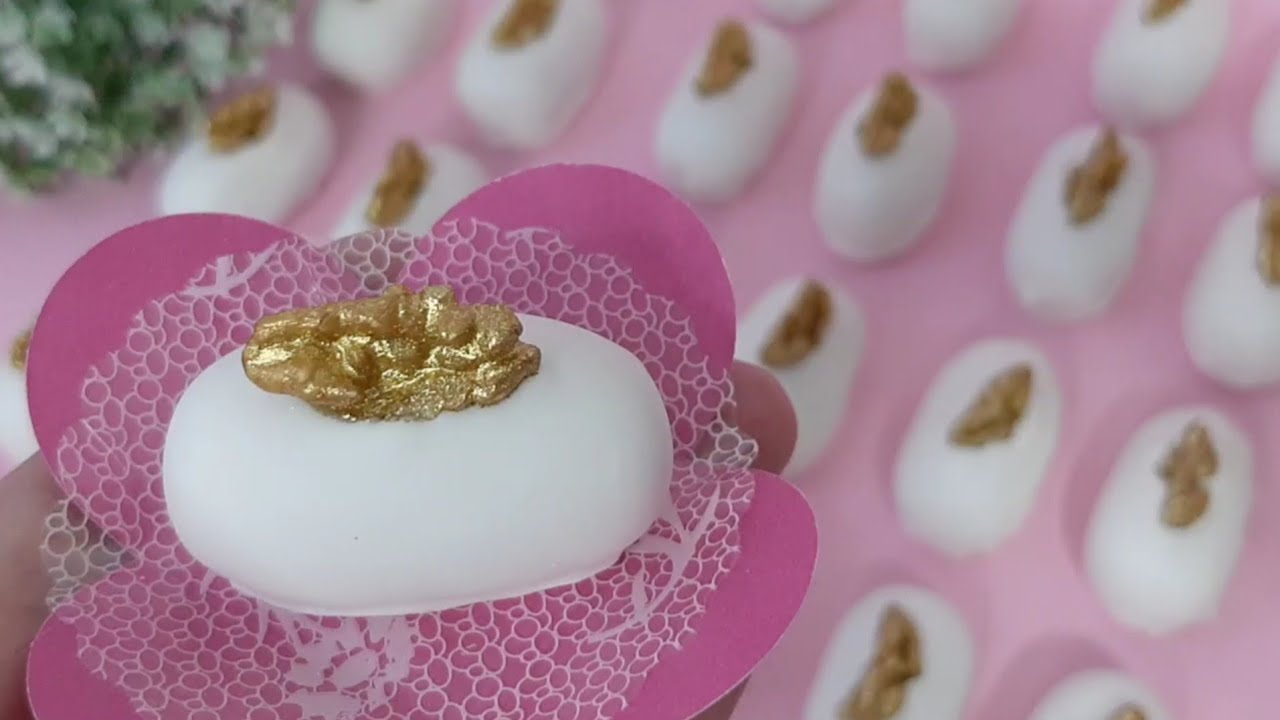 Camafeu de Nozes- doce fino para casamento- precificação- essa receita que vende o ano todo