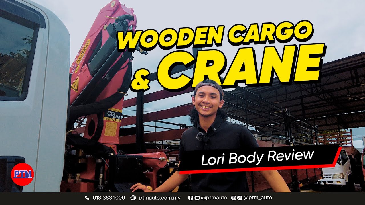Lorry Body Reviews : Wooden Cargo & Crane