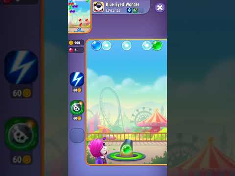 Talking Tom Bubble Shooter (Tom's Bubbles) Level 135 completed - YouTube