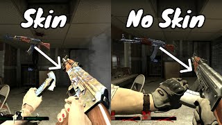 Left 4 Dead 2:  Weapon Skin Showcase - Unique Skins for Each Map and Modded Versions