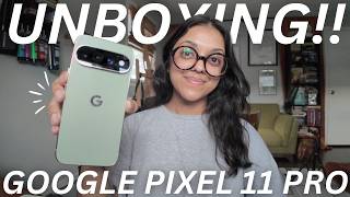 IT'S HERE 🫒 unboxing the google pixel 11 pro!