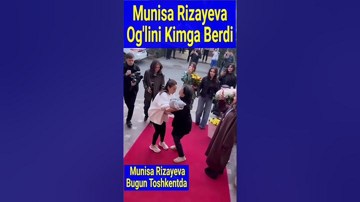 Munisa Rizayeva Og'lini Kimga Berdi#shortsvideo #trendingvideo#munisarizaeva