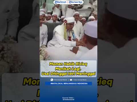 Momen Habib Rizieq Menikah Lagi, Usai Ditinggal Istri Meninggal