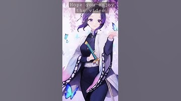 Thumbnail of Shinobu Kocho edit song Kings  and Queens by Ava Max link for the music video in the description