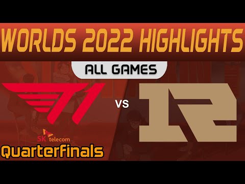 T1 vs RNG Highlights ALL GAMES Quarterfinals Worlds 2022 T1 vs Royal Never Give Up by Onivia