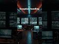 Exception handling