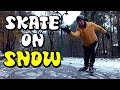 Rollerblading on WET SNOW - How&#39;s it Rolling? #1