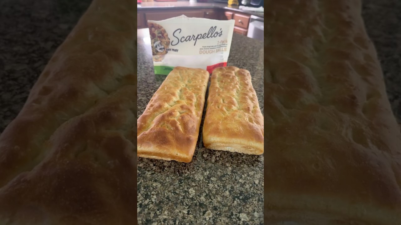 Thawed for a couple hours and proof! We have focaccia! #scarpellos #focaccia ￼