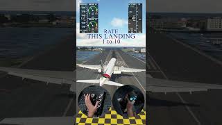 Gibraltar Airport Crosswind Butter Landing | Emirates - Flight Simulator 2024