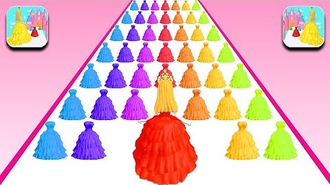 Princess Run 3D in All Levels Walkthrough Mobile Game New Trailer Update iOS,Android Gameplay CJSQHA