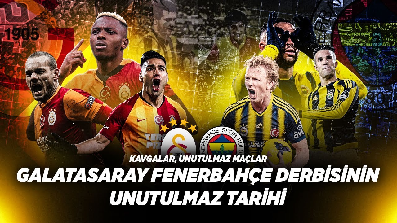 Galatasaray - Fenerbahçe Derbi Tarihi | Forma Değiştiren Efsanelerden Dev Kavgalara | SKY Objektif