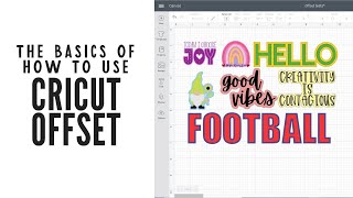 Cricut Offset: How to Use This Feature in Design Space
