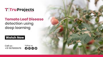 Tomato Leaf Disease detection  using deep learning
