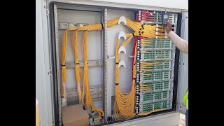 VLOG#02  Fiber Distribution Terminal (FDT)  ODF Cable Preparation and Splicing
