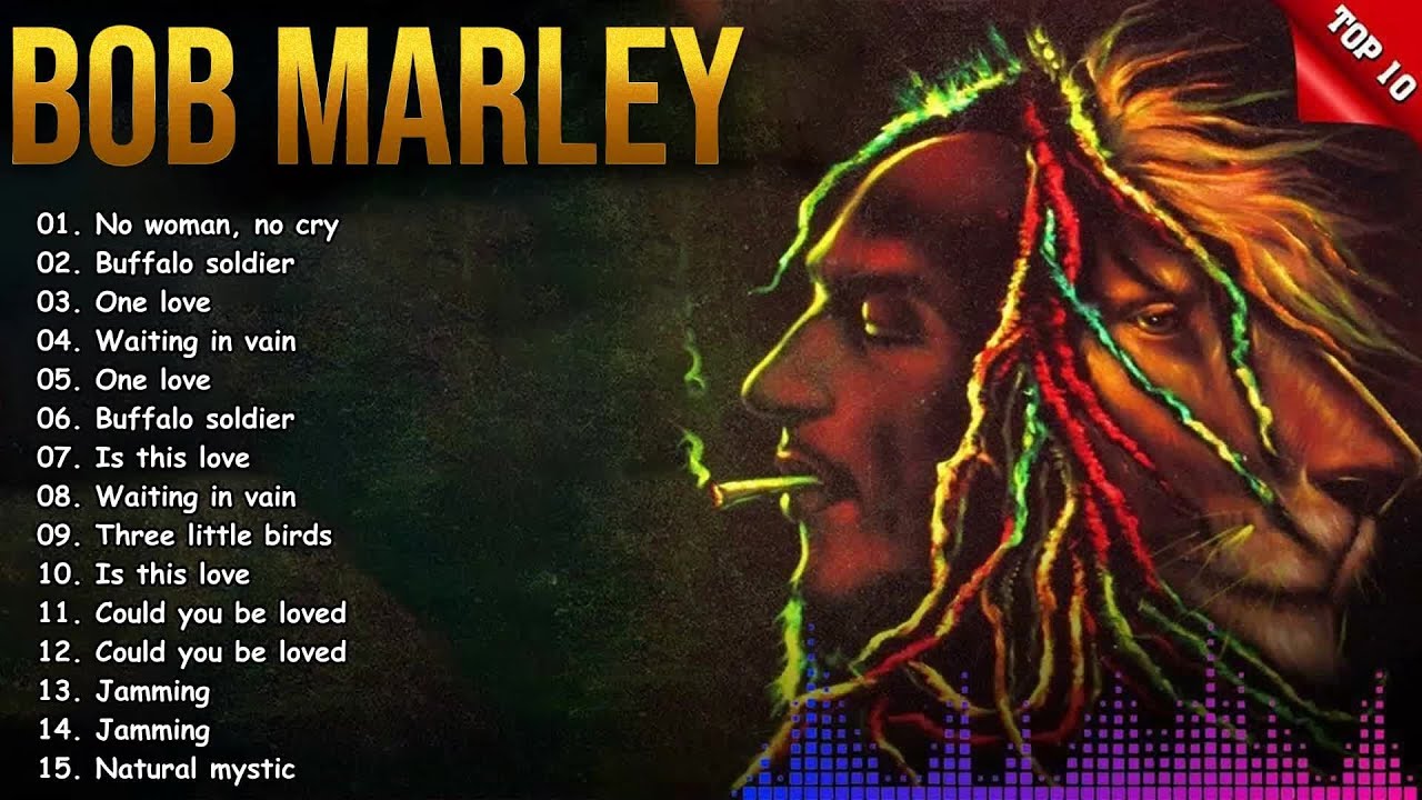 Top 50 Bob Marley Songs Remastered | Reggae Music Mix, No Woman No Cry, Redemption Song