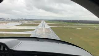 Diamond DA62 on a scheduled airline flight? Yes: thanks to Franconia Air Service - landing at HAM