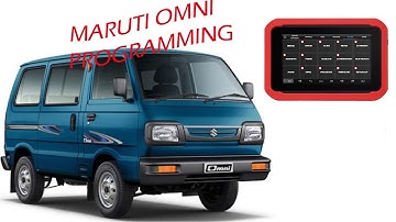 Maruti omni key programming | omni van ecu programming