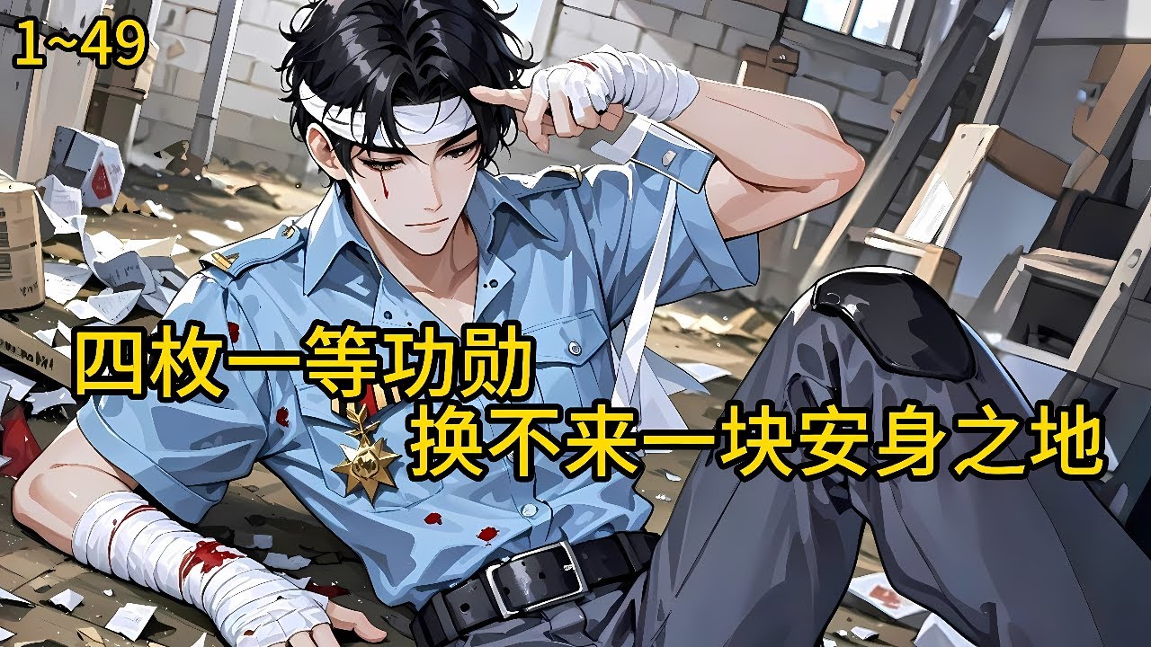爸爸战死边疆，妈妈抗疫牺牲，哥哥缉毒殉职，姐姐与敌机同归于尽。”怀里的妹妹突然挣开他，举起姐姐的勋章尖叫《四枚一等功勋换不来一块安身之地》1~49