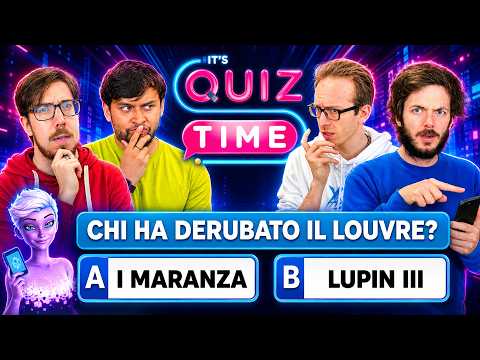 Crazy quiz hosted by an illiterate AI... IT'S QUIZ TIME!
