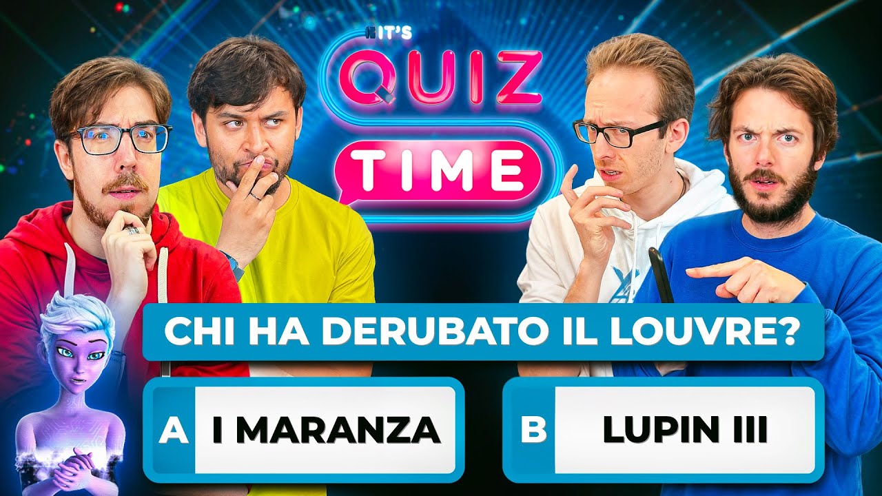 CHI PERDE OGGI SI UMILIA DA SOLO! It's Quiz Time!