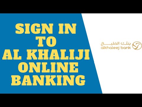 Al Khaliji Bank: Login Online Banking | Sign In Online Banking Al Khaliji Bank | alkhaliji.com login