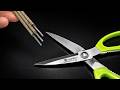 Few People Know This Welding Rod Secret! Easy Way to Sharpen Scissors Like New 😱