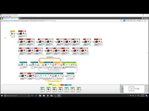 Rubik Cube EV3 Program explained