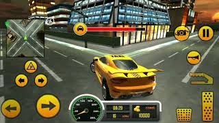 سيارة أجرة مجنونة تقود لعبة أندرويد ثلاثية الأبعاد screenshot 1