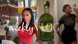 VLOG| HE HAS A GF?? + hair goalsss + living in ATL + Ava's first sleepover & more.