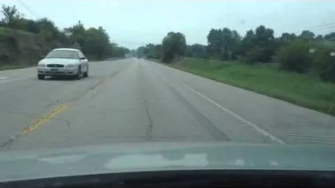 Billy Meade 1/8th mile burnout