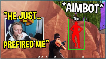Tfue *SHOCKED* After Dying to Extremely *TOXIC* Hacker With Aimbot & Wallhack!