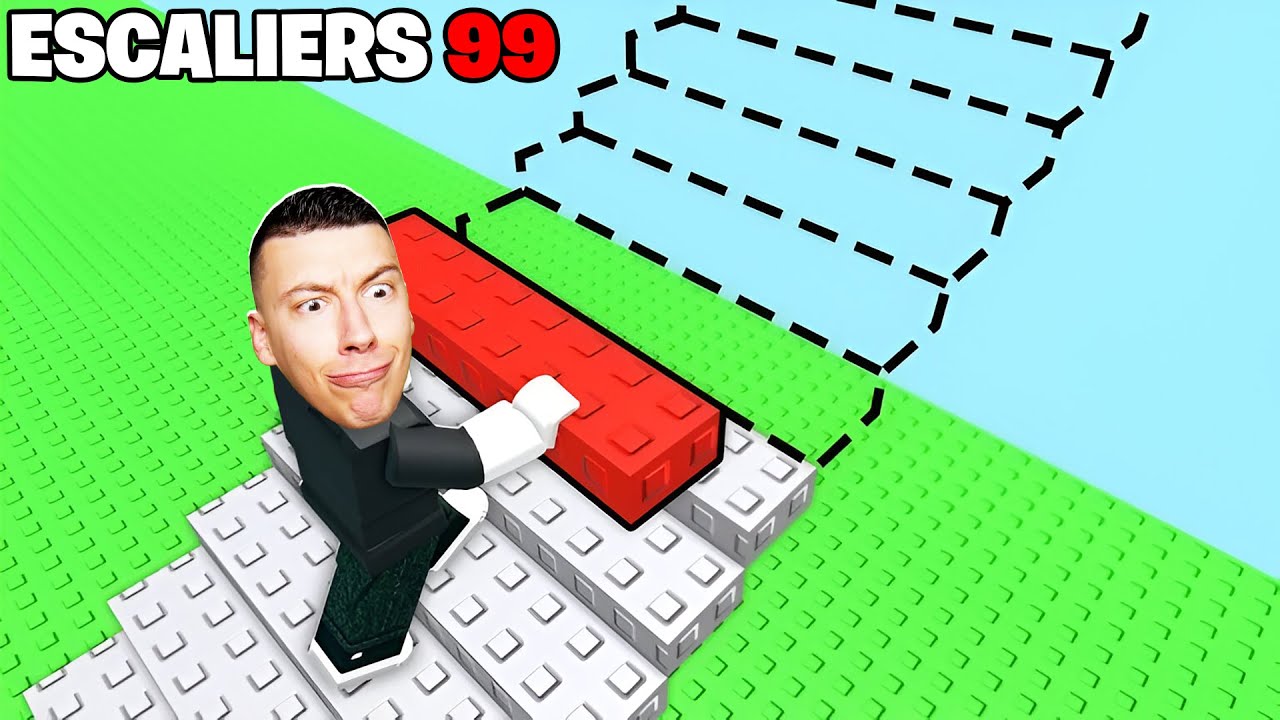 J'AI FAIT L'ESCALIER LE PLUS CHER ET J'AI BATTU TOUT LE MONDE ! Roblox