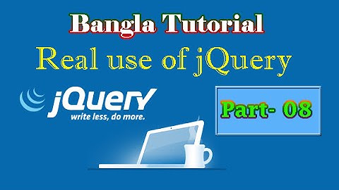 Real use of jQuery - Handle Values with Range Slider (Part-08)