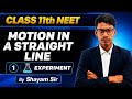 Motion in 1 straight line Complete Lecture 🔥 | Class 11 Physics NEET 2026 #Hilbrt physics academy