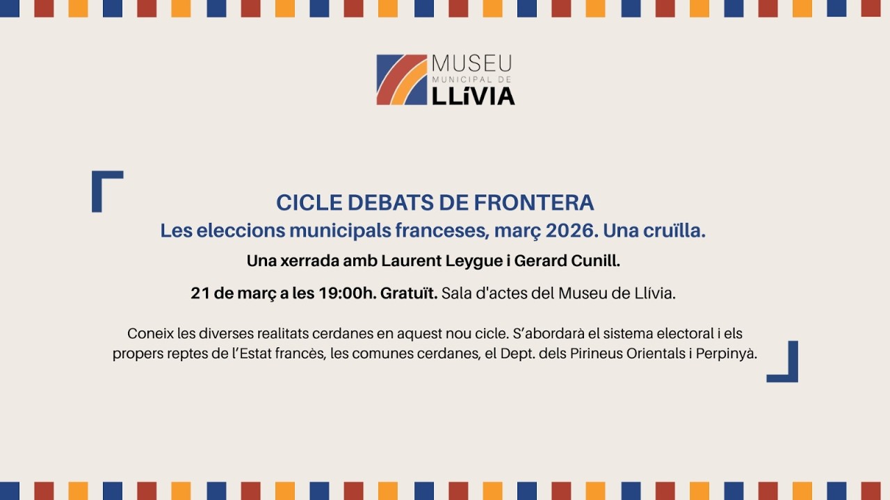 Les eleccions municipals franceses, març 2026. Una cruïlla. Laurent Leygue i Gerard Cunill.
