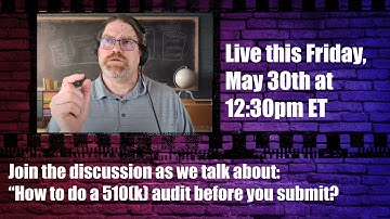 How to do a 510(k) audit before you submit?