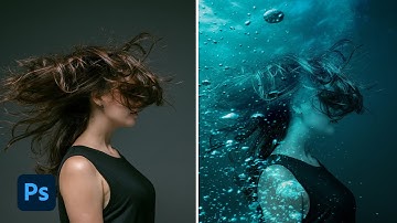 Create Realistic Under water effect in just 1 Minute in Photoshop