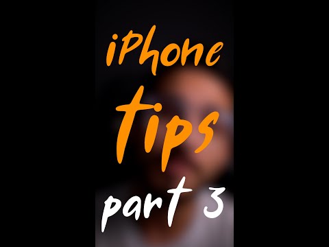iPhone iOS Tips
