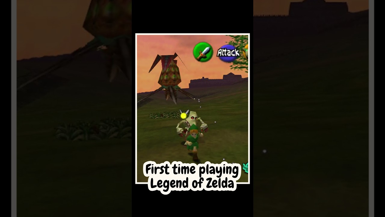 There are monsters at night in Zelda?! | Bsparkx Stream Clip~