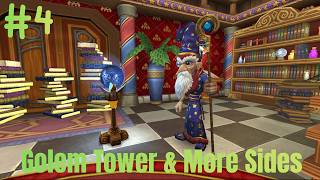 Wizard101 Full Game Walkthrough |  Episode 4: Golem Tower & More Sides